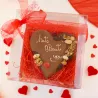 Chocoladehart “Nuts about you” – ambachtelijke melkchocolade