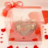Chocoladehart “Nuts about you” – ambachtelijke melkchocolade