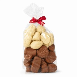 Sintchocolade zakje 600 g wit & melk | 't Suykerbootje