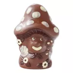 Ingekleurde chocolade paddenstoel: 22cm