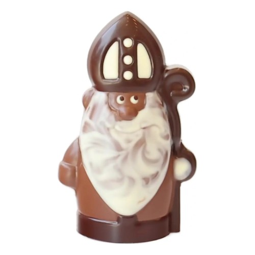 Ingekleurde Bolle Sint - 20cm