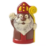 Lekkere kleurrijke chocolade Sint - 20cm