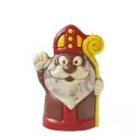 kleurrijke chocolade Sint - 14cm