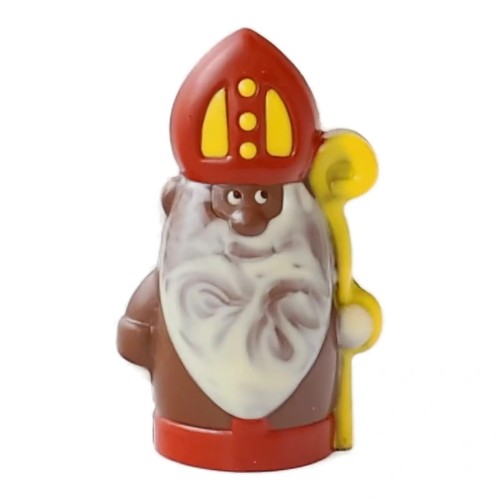 Kleurrijke Bolle Sint - 20cm