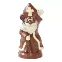Ingekleurdfe Sint die zwaait - 17cm