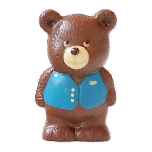 Kleurrijk Chocolade Beertje: 13cm