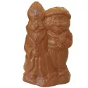 Sint en Piet - melkchocolade - 19cm