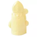 Bolle Sint in witte chocolade - 20cm