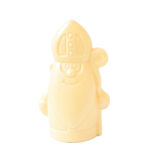 Bolle Sint in witte chocolade - ambachtelijke rechtstreeks van de maker
