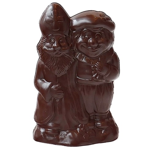 Sint & Piet in pure chocolade - Sint-Maarten en Sinterklaas chocolade