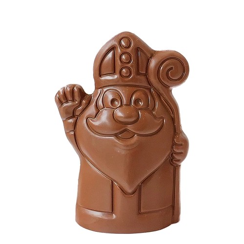 Sint zwaait melkchocolade - sinterklaas sint-maarten