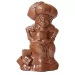 piet in melkchocolade - sint-maarten Sinterklaas