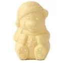 Beertje met ster witte chocolade