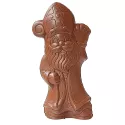 Mega Sint die zwaait in melkchocolade