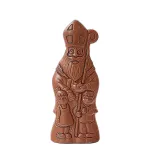 Sint met 2 kindjes in melkchocolade