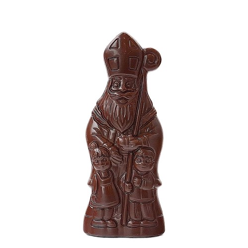 sint met 2 kindjes pure chocolade