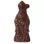 sint met 2 kindjes in pure chocolade