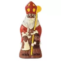Sint met 2 kindjes - kleurrijke figuur Sint Thema