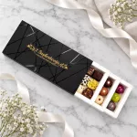 Exclusief mooi praline doosje met ambachtelijke pralines
