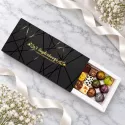 Exclusief praline doosje bestaande uit 1 laag pralines, ambachtelijke kwaliteit