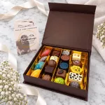 Luxe doos praline maat M - ambachtelijke pralines in een luxe verpakking