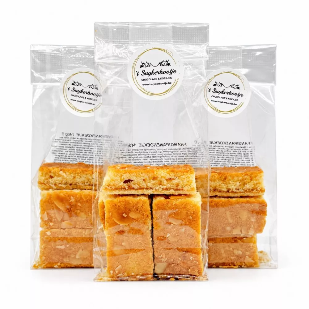 Zakje frangipanekoekjes