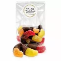 vruchtenbanaantjes - suikersnoepjes omhuld met chocolade met fruitsmaakjes