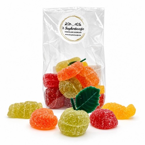 Pâte de Fruits: Confiserie product op basis van vruchtenpulp.