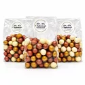 choco choops, ronde krokante koekjes met laagje chocolade errond - 3 zakjes