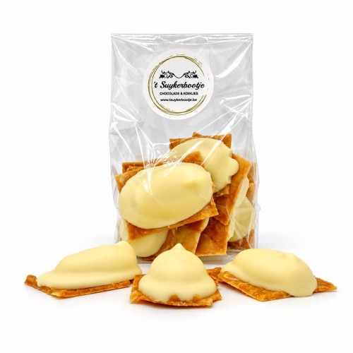Zwevezeelse florentines met witte chocolade | 't Suykerbootje