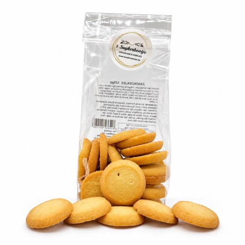 Zakje ronde zandkoekjes