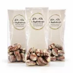 Zeevruchten in chocolade met praliné vulling - 3 zakjes