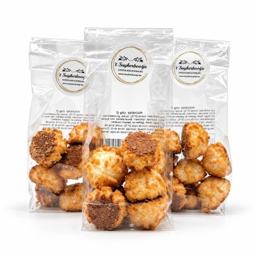 Zakje rochers, kokosrotsjes