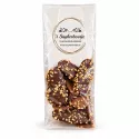 Caraques brésilienne in pure en melkchocolade met hazelnoot