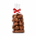 Zak met 300g melkchocolade sintfiguren