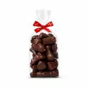 Zak met 300g pure chocolade sintfiguren