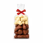 Sintchocolade zakje 300 g wit & melk | 't Suykerbootje