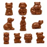 overzicht van de diverse figuurtjes in de zak