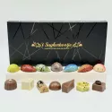 Unieke ambachtelijke pralines in een even unieke verpakking!