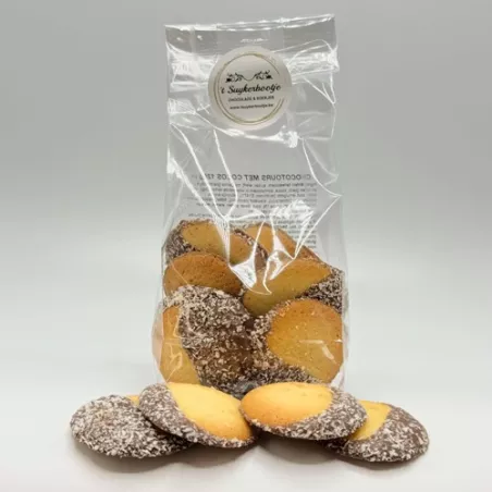 Chocotour kokos, een lekker koekje, omhuld met chocolade & kokos