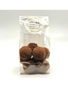Suikervrije Truffels in pure chocolade op basis van Stevia