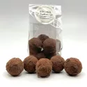 Suikervrije Truffels in pure chocolade op basis van Stevia