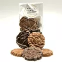 Suikervrije Caraques - chocolaatjes -  op basis van Stevia