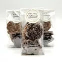Suikervrije Caraques - chocolaatjes -  op basis van Stevia