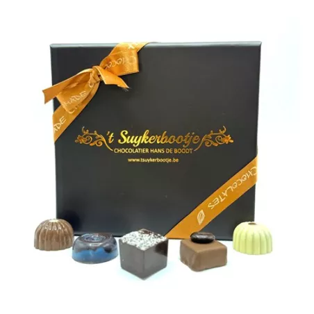 Luxe doosjes ambachtelijke pralines van hoge kwaliteit