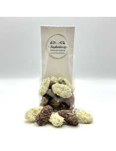 Ambachtelijke truffels - een lekkere mix van wit, melk en puur