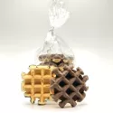 Suikervrije chocolade wafeltjes op basis van Maltitol