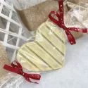 Valentijnsreep Witte Chocolade met Krokante Pralinévulling