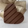 Valentijnsreep Melkchocolade met Krokante Pralinévulling