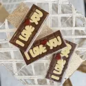 Romantische Melkchocolaereep met 'I Love You' | Perfect voor Valentijn
